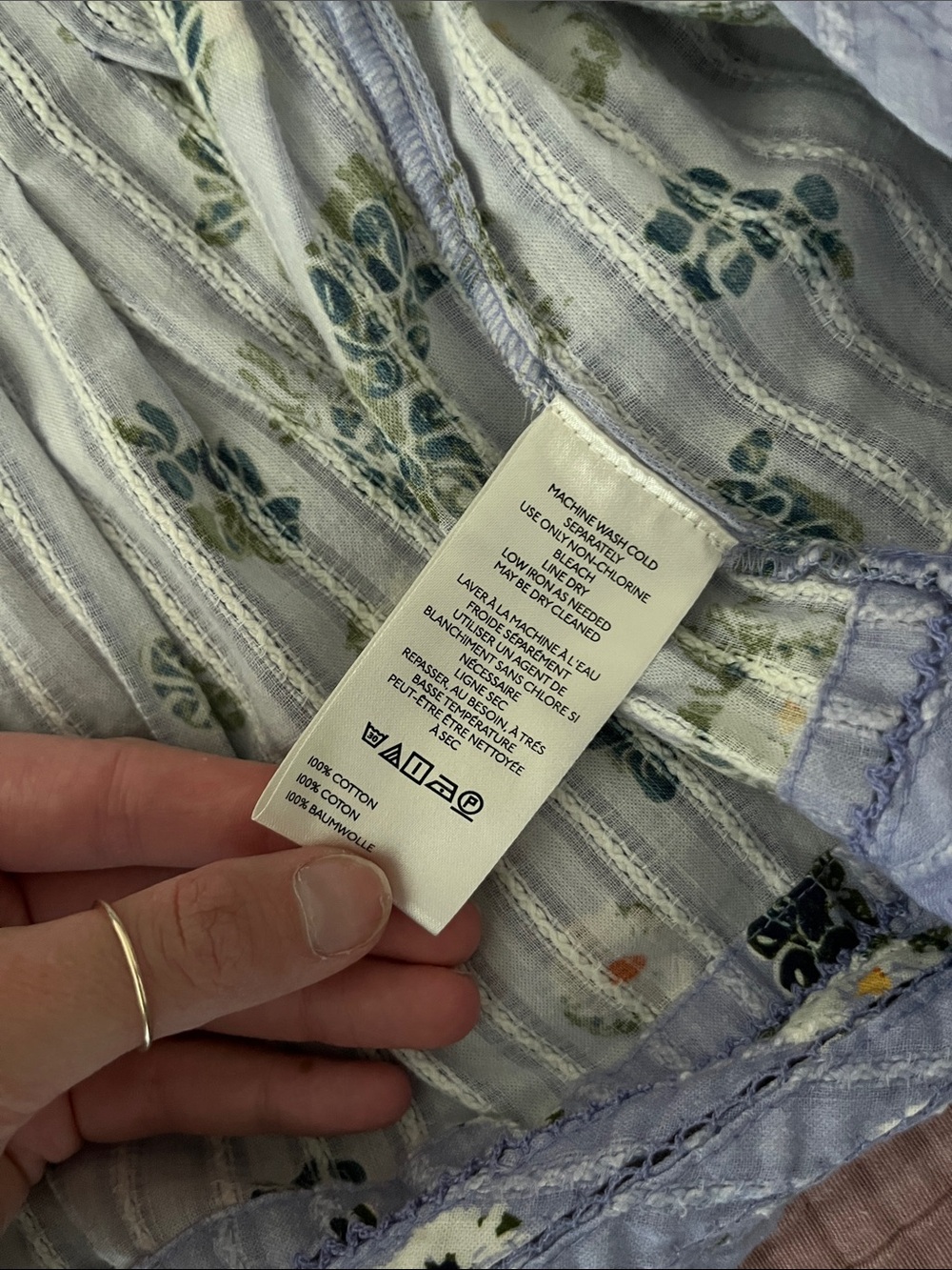 Pilcro floral top - Picture 3 of 4